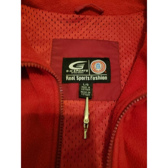 G3 Sports Carl Banks Oklahoma University Jacket/Vest Combo Sz LG Crimson Tide - Picture 7 of 11